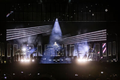 Pet Shop Boys @ Lokerse Feesten 2025, foto 1, foto's door Edwin Houdevelt - FrontView Magazine