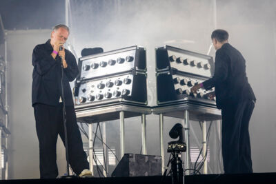 Soulwax @ Lokerse Feesten 2025, foto 1, foto's door Edwin Houdevelt - FrontView Magazine