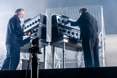Soulwax @ Lokerse Feesten 2025, foto 12, foto's door Edwin Houdevelt - FrontView Magazine