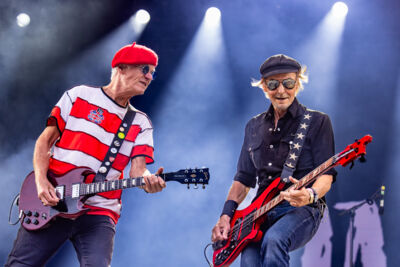 The Damned @ Lokerse Feesten, picture 9, photographed by Dorien Goetschalckx - FrontView Magazine