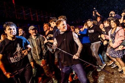 Sex Pistols ft. Frank Carter @ Lokerse Feesten, picture 21, photographed by Dorien Goetschalckx - FrontView Magazine