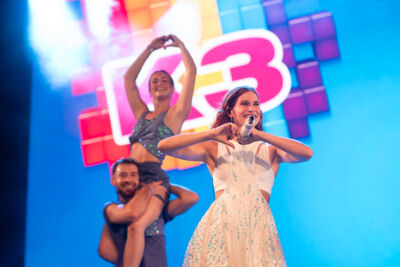K3 @ Rijvers Festival 2025, picture 9, photographed by Dimitri Vanlommel - FrontView Magazine