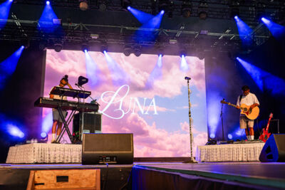 Luna @ Rijvers Festival 2025, picture 1, photographed by Dimitri Vanlommel - FrontView Magazine