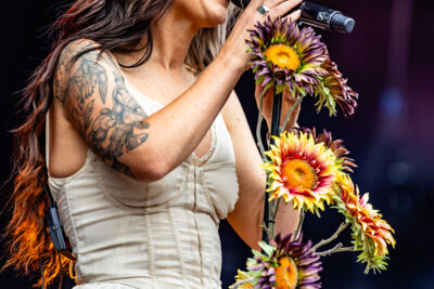 Charlotte Wessels @ Dynamo Metal Fest, foto 1, foto's door Dorien Goetschalckx - FrontView Magazine