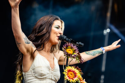 Charlotte Wessels @ Dynamo Metal Fest, foto 5, foto's door Dorien Goetschalckx - FrontView Magazine