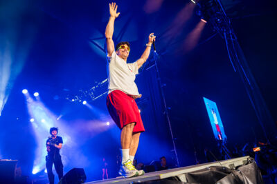 Omdat het kan & Average Rob @ Rijvers Festival 2025, picture 4, photographed by Dimitri Vanlommel - FrontView Magazine