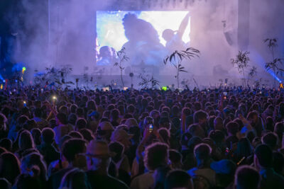 Jamie XX @ Lowlands, picture 5, photographed by Anoek Houben - FrontView Magazine