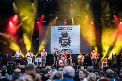Antwerp Gipsy-Ska Orkestra @ Fonnefeesten 2025, foto 5, foto's door Danny Wagemans - FrontView Magazine