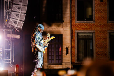 Nile Rogers & Chic @ Marktrock, picture 16, photographed by Leen Verlinden - FrontView Magazine