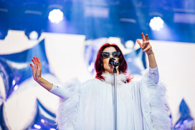 Sylvie Kreusch @ Marktrock, picture 9, photographed by Leen Verlinden - FrontView Magazine