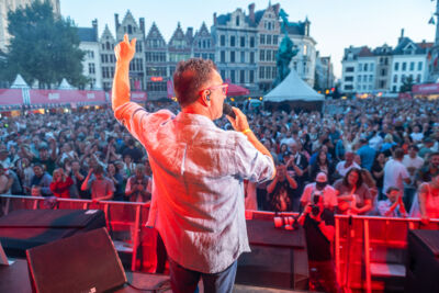 4TACT - Vlaanderen Zingt @ Bollekesfeesten Antwerpen, foto 3, foto's door Paul Jongeneelen - FrontView Magazine