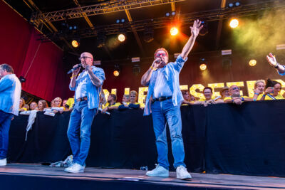 4TACT - Vlaanderen Zingt @ Bollekesfeesten Antwerpen, foto 9, foto's door Paul Jongeneelen - FrontView Magazine