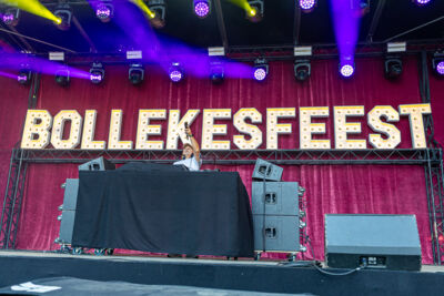 DJ F.R.A.N.K. @ Bollekesfeesten Antwerpen, foto 1, foto's door Dimitri Vanlommel - FrontView Magazine