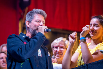 Eric Goossens @ Bollekesfeesten Antwerpen, foto 6, foto's door Paul Jongeneelen - FrontView Magazine