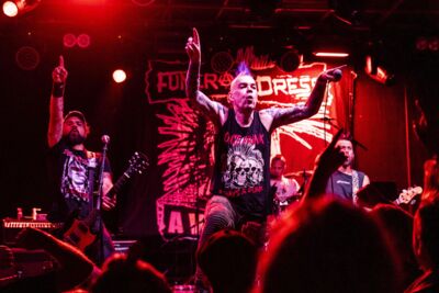 Funerel Dress - Punx in the pit @ De Schorre, picture 1, photographed by Sandra Van Watermeulen - FrontView Magazine
