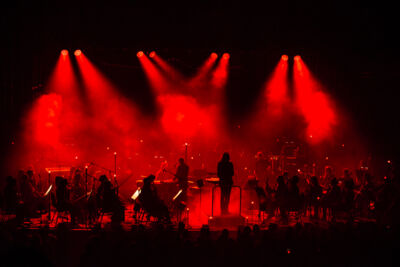 Sigur Ros en het Noordpool Orkest @ Bozar, picture 1, photographed by Raf Van Daele - FrontView Magazine