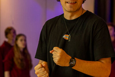 Open repetitie Romeo & Julia @ the singing factory Berchem, picture 1, photographed by Peter Casie - FrontView Magazine