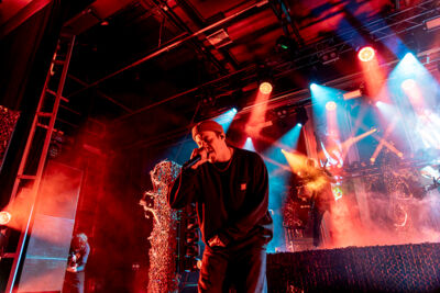The Plot In You @ Trix, foto 5, foto's door Peter Smet - FrontView Magazine