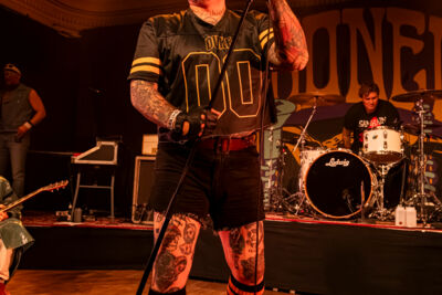 Turbonegro @ De Casino, foto 1, foto's door Bart Janssens - FrontView Magazine