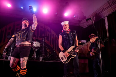 Turbonegro @ De Casino, foto 3, foto's door Bart Janssens - FrontView Magazine