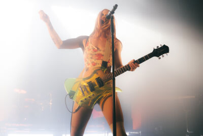 Wet Leg @ Ancienne Belgique, picture 8, photographed by Jelle Meersschaut - FrontView Magazine