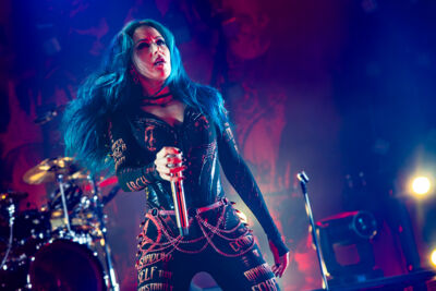 Arch Enemy @ Ancienne Belgique, foto 1, foto's door Dorien Goetschalckx - FrontView Magazine