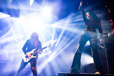 Arch Enemy @ Ancienne Belgique, foto 2, foto's door Dorien Goetschalckx - FrontView Magazine