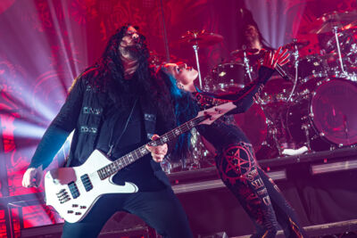 Arch Enemy @ Ancienne Belgique, foto 8, foto's door Dorien Goetschalckx - FrontView Magazine