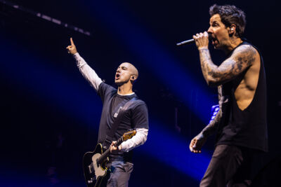 Simple Plan @ ING Arena, foto 6, foto's door David Johnson - FrontView Magazine