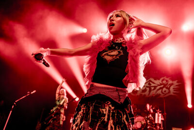 Hanabie @ Ancienne Belgique, picture 13, photographed by Dorien Goetschalckx - FrontView Magazine