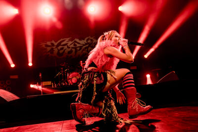 Hanabie @ Ancienne Belgique, picture 15, photographed by Dorien Goetschalckx - FrontView Magazine
