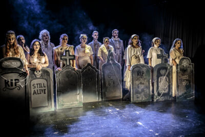 Musical The Addams Family @ CC Vredeberg, picture 15, photographed by Alex Wyckmans - FrontView Magazine