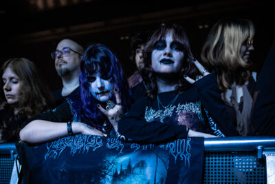 Cradle of Filth @ TRIX Antwerpen, picture 1, photographed by Peter Casie - FrontView Magazine