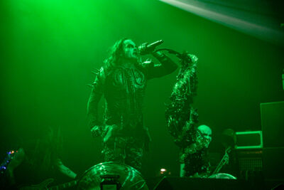 Cradle of Filth @ TRIX Antwerpen, picture 2, photographed by Peter Casie - FrontView Magazine