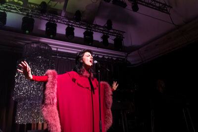 Sylvie Kreusch @ De Casino, picture 12, photographed by Bart Janssens - FrontView Magazine