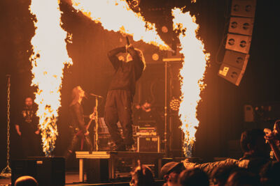 Paleface Swiss @ 013 Tilburg, picture 3, photographed by Peter Casie - FrontView Magazine