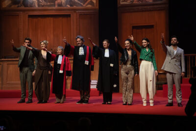 Première Assisen - De Wraakmoord @ Theater Elckerlyc, foto 32, foto's door Goele Bormans - FrontView Magazine