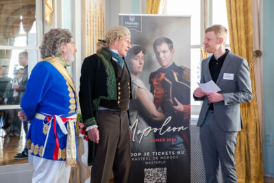 Castvoorstelling Napoleon @ Paleis op de Meir, picture 18, photographed by Goele Bormans - FrontView Magazine