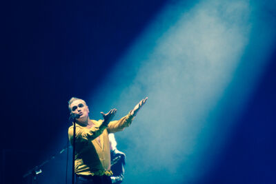 Morrissey @ Zénith Lille, foto 6, foto's door Anais Callens - FrontView Magazine