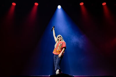 Renée Rapp @ Lotto Arena, picture 1, photographed by Dorien Goetschalckx - FrontView Magazine