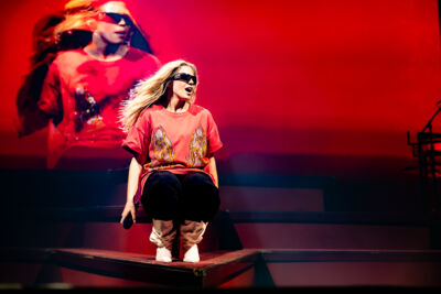 Renée Rapp @ Lotto Arena, picture 2, photographed by Dorien Goetschalckx - FrontView Magazine