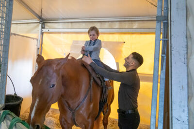 Cavalluna Stables tour @ Afas Dome, foto 14, foto's door dirk janssens - FrontView Magazine