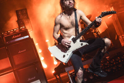 Airbourne @ AB, foto 1, foto's door Jelle Meersschaut - FrontView Magazine