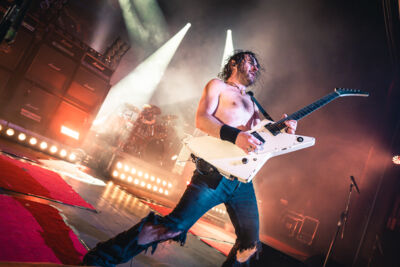 Airbourne @ AB, foto 5, foto's door Jelle Meersschaut - FrontView Magazine