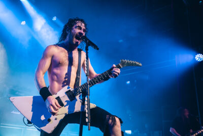 Airbourne @ AB, foto 7, foto's door Jelle Meersschaut - FrontView Magazine