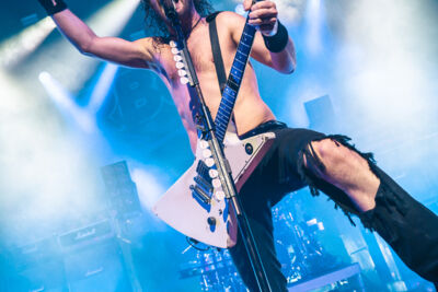 Airbourne @ AB, foto 8, foto's door Jelle Meersschaut - FrontView Magazine