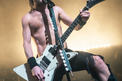 Airbourne @ AB, foto 9, foto's door Jelle Meersschaut - FrontView Magazine
