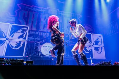 Nova Twins @ Paaspop 2026, picture 22, photographed by Peter Smet - FrontView Magazine