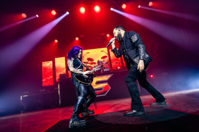Skillet @ Ancienne Belgique, foto 4, foto's door Dorien Goetschalckx - FrontView Magazine