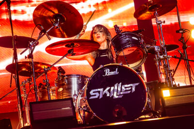Skillet @ Ancienne Belgique, foto 20, foto's door Dorien Goetschalckx - FrontView Magazine